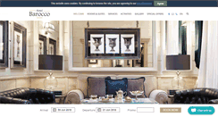 Desktop Screenshot of hotelbarocco.com